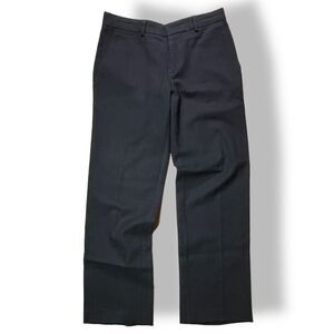 🧳 Trina Turk Men’s Dress Pants Size 30 🧵 Flat Front Navy Blue Business Trousers